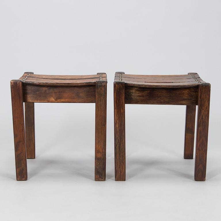 Reima and Raili Pietilä, A pair of stools. Designed in 1966.