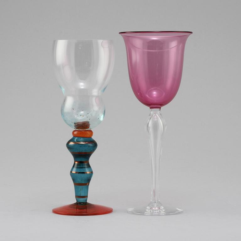 GLAS, 2 st, Wilke Adolfsson och Kjell Engman, 1900-talets slut.