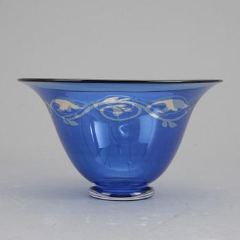 SKÅL, glas. Ingeborg Lundin, Orrefors, Graal, 1960-tal.