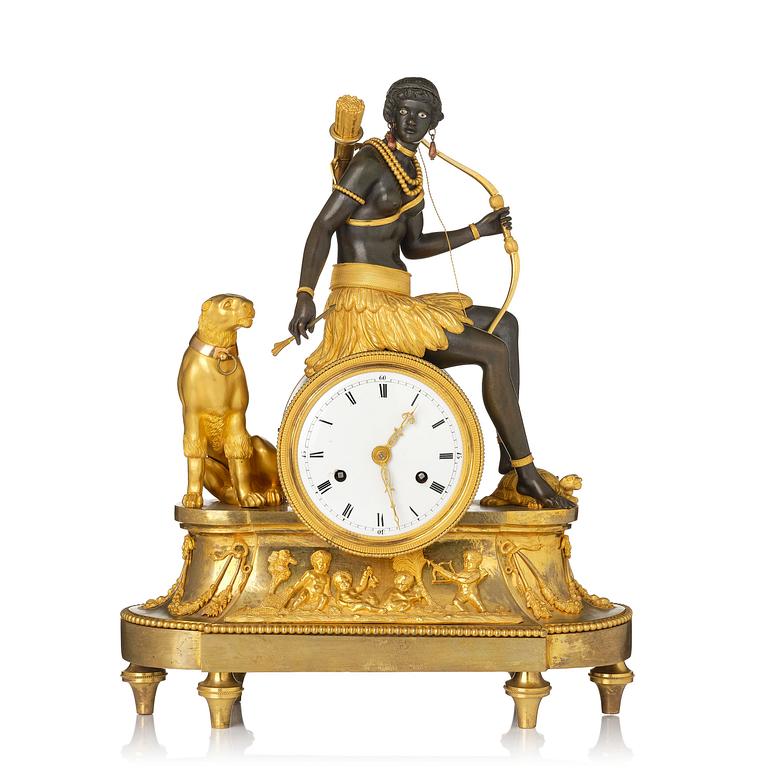 Bordspendyl, Parisarbete, omkring år 1800, Directoire.