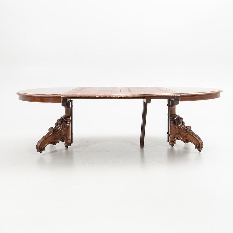 Salon table / Dining table, late 19th century.