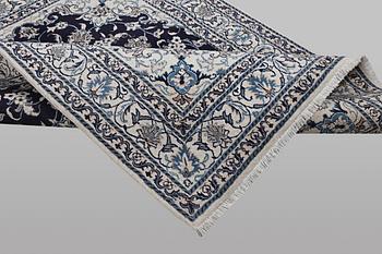 Matta, Nain, part silk, ca 195 x 150 cm.