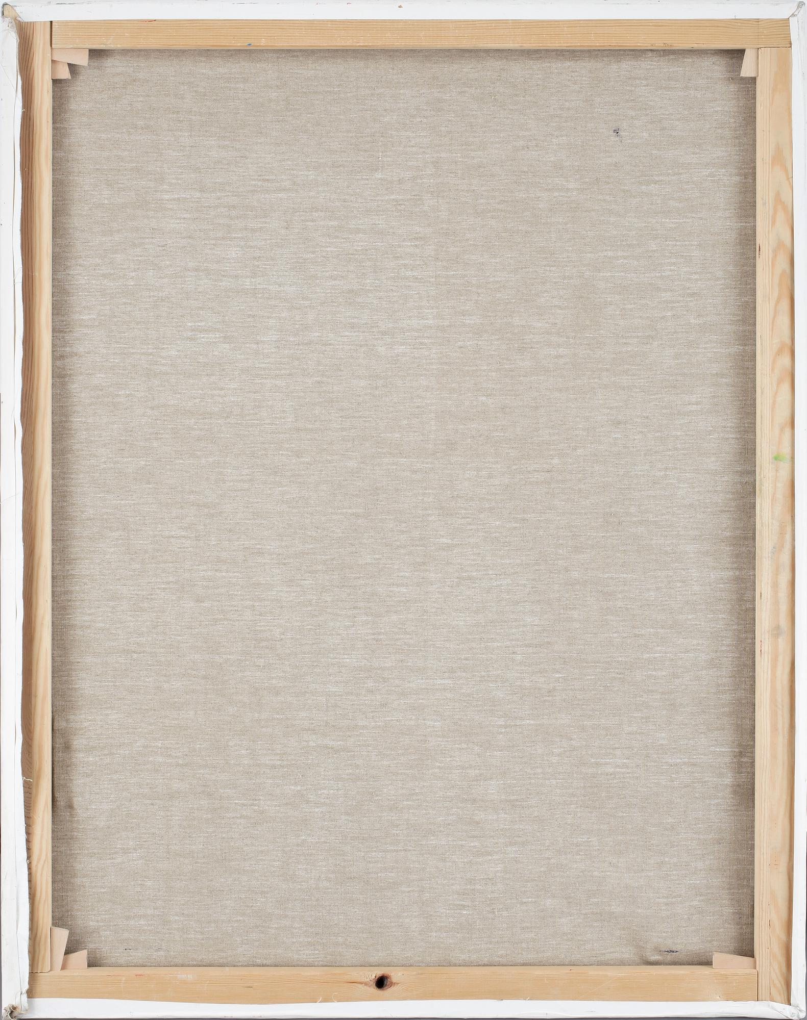 ARNE NILSSON, blandteknik och collage på duk, sign.