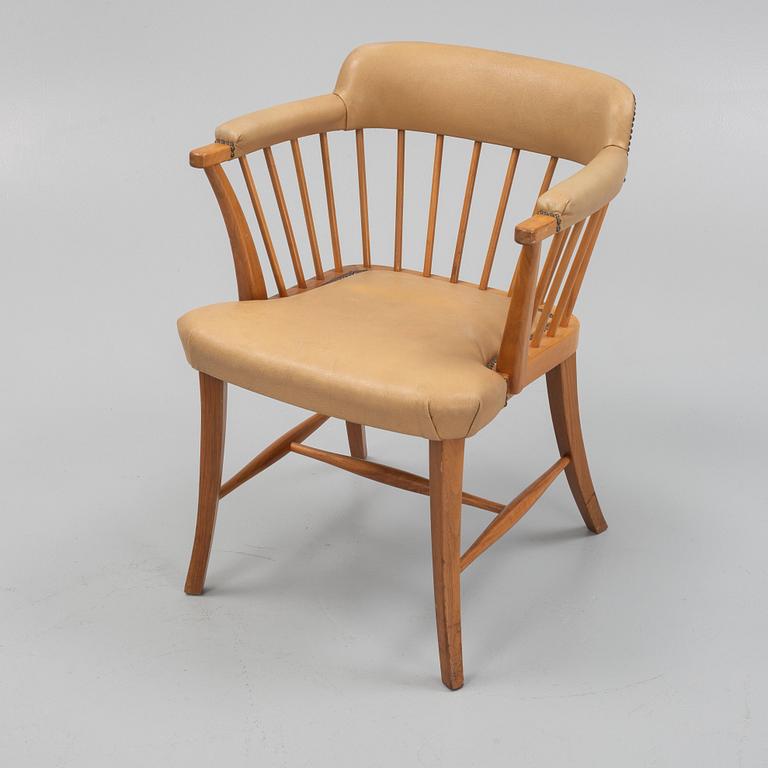 Josef Frank, a model 789A chair, 'Captain's Chair', Svenskt Tenn.