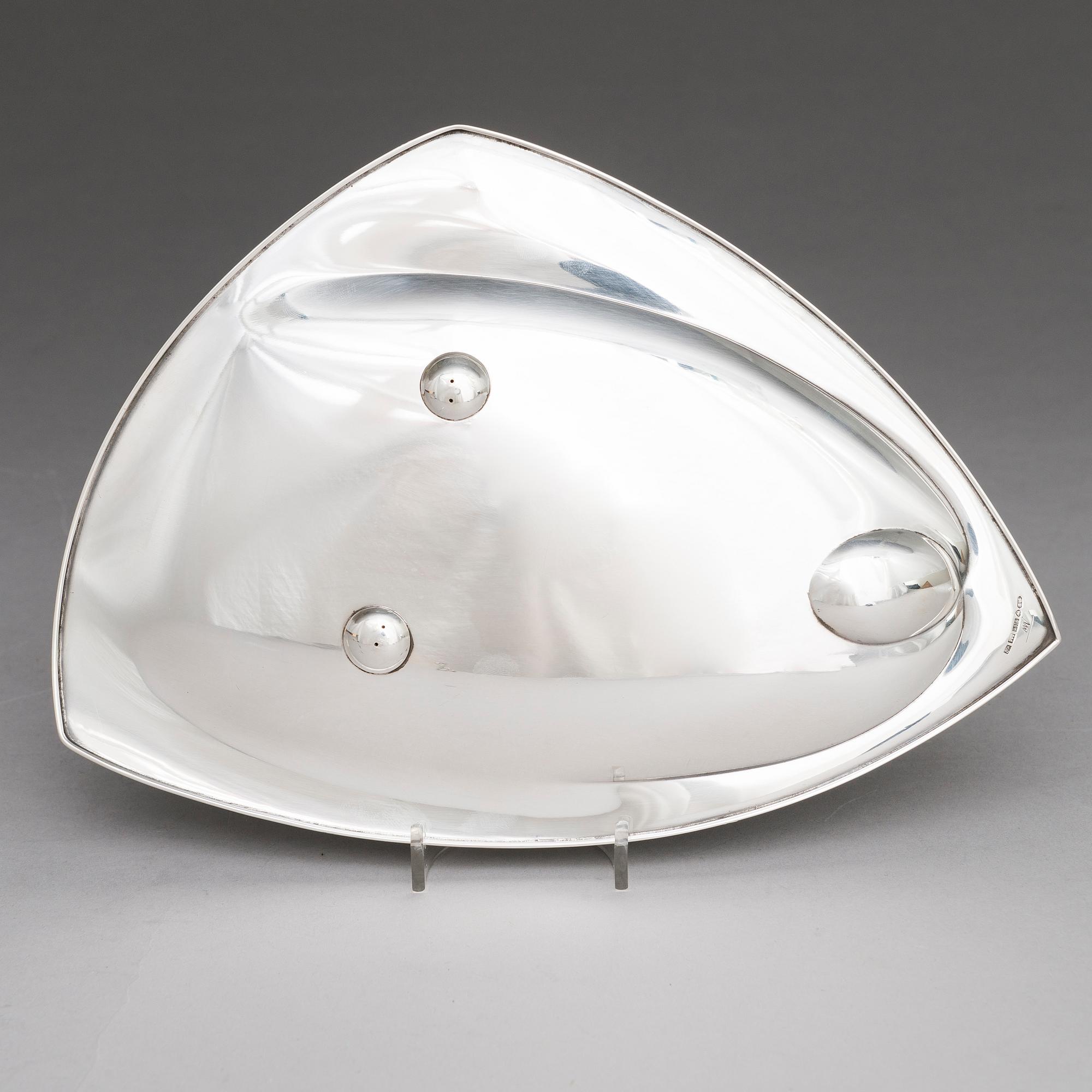 TAPIO WIRKKALA, FAT, silver, TW 100, stämpelsignerat TW, Kultakeskus oy, Tavastehus 1963.