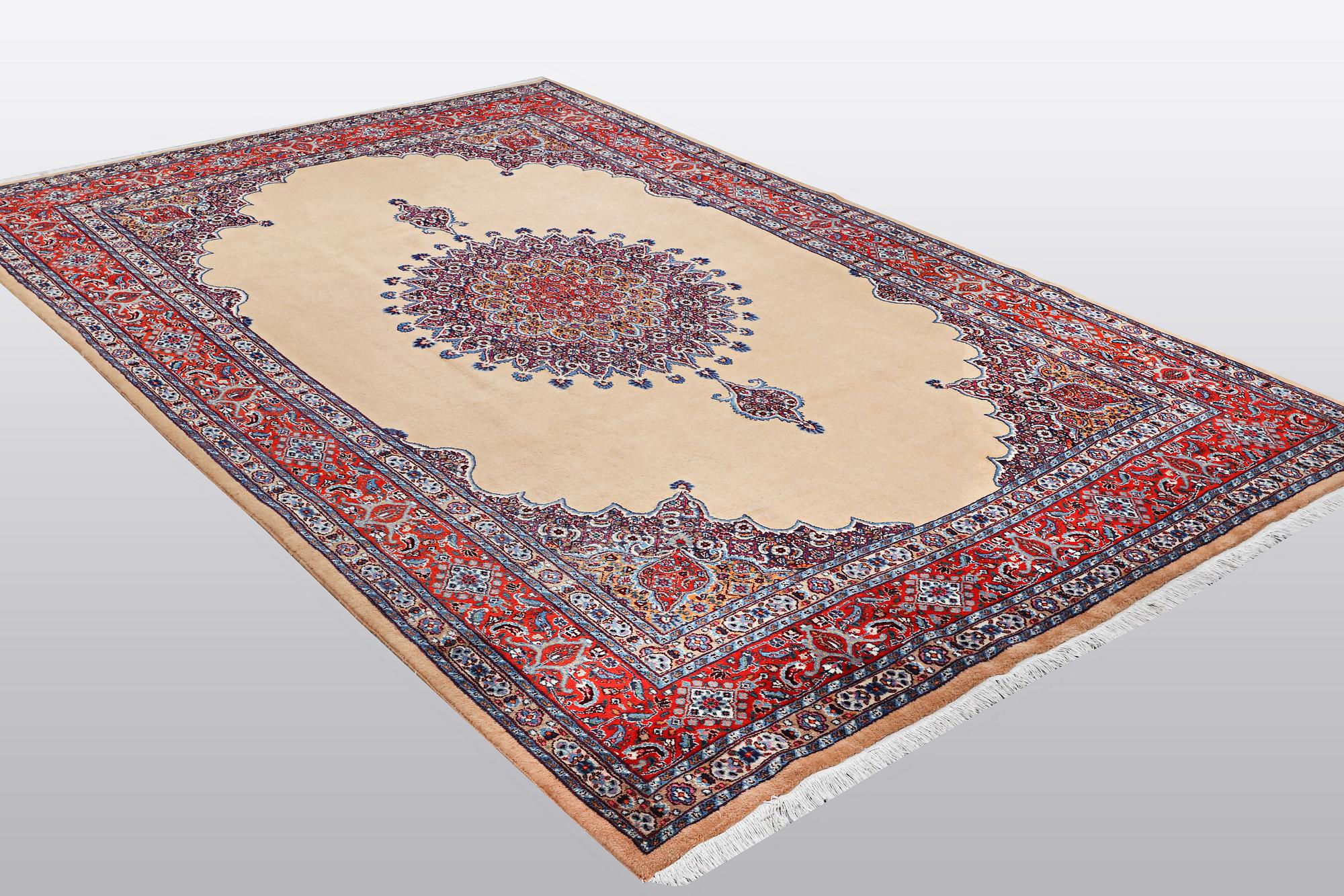 A carpet, Moud, ca 327 x 215 cm.