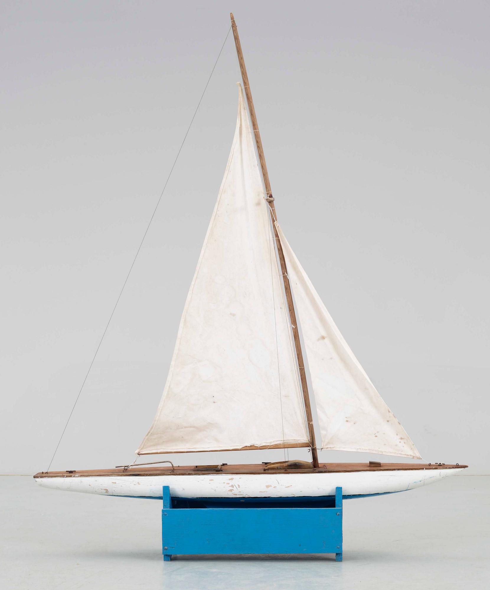 MODELLBÅT, 1900-tal.