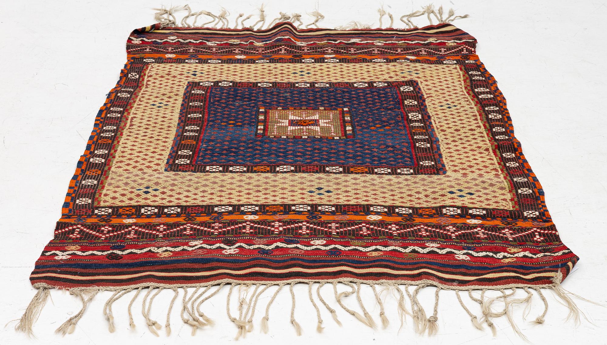 A flat weave textile, Antalya, West Anatolia, c. 164 x 119 cm.
