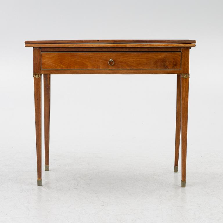 Game table, 18th century, Late Gustavian.