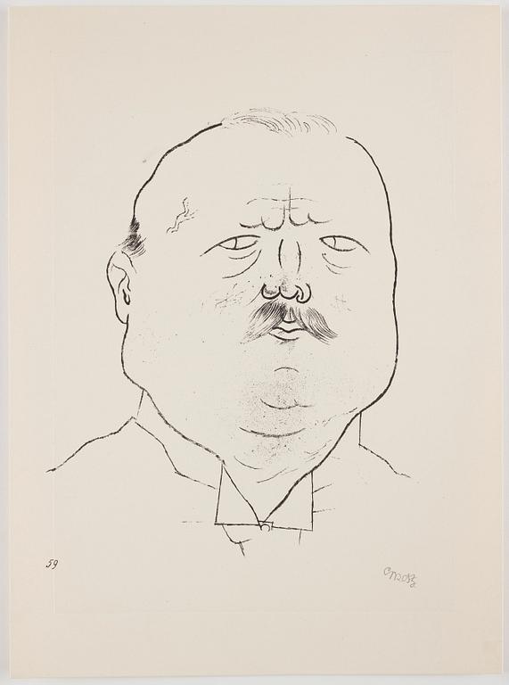 George Grosz, "Ecce Homo".
