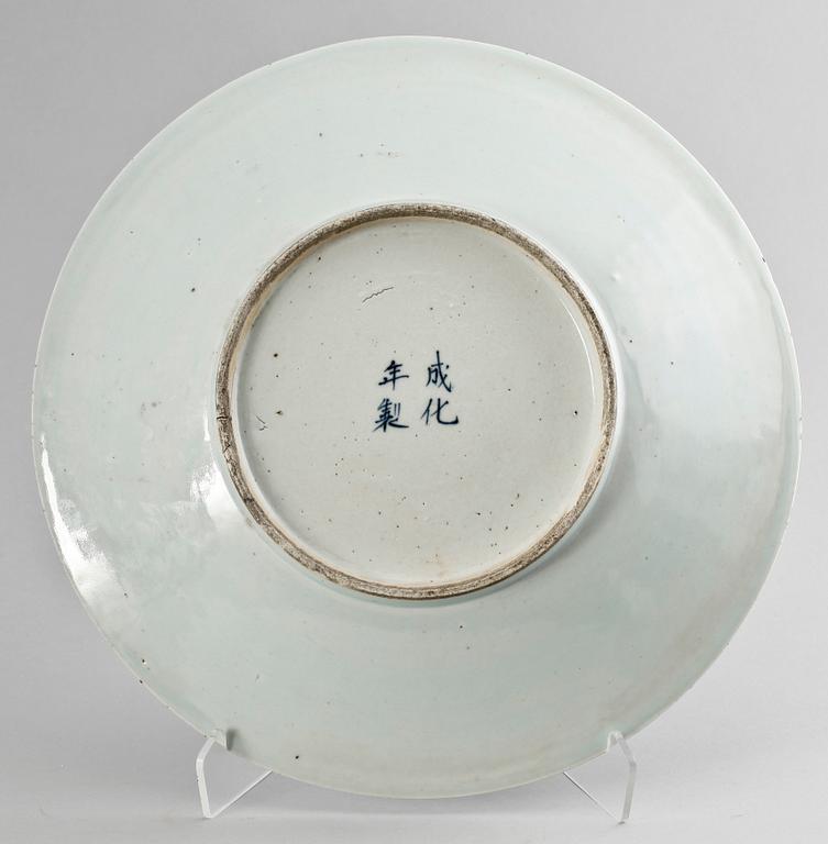 FAT, porslin, Kina, 1800-tal.