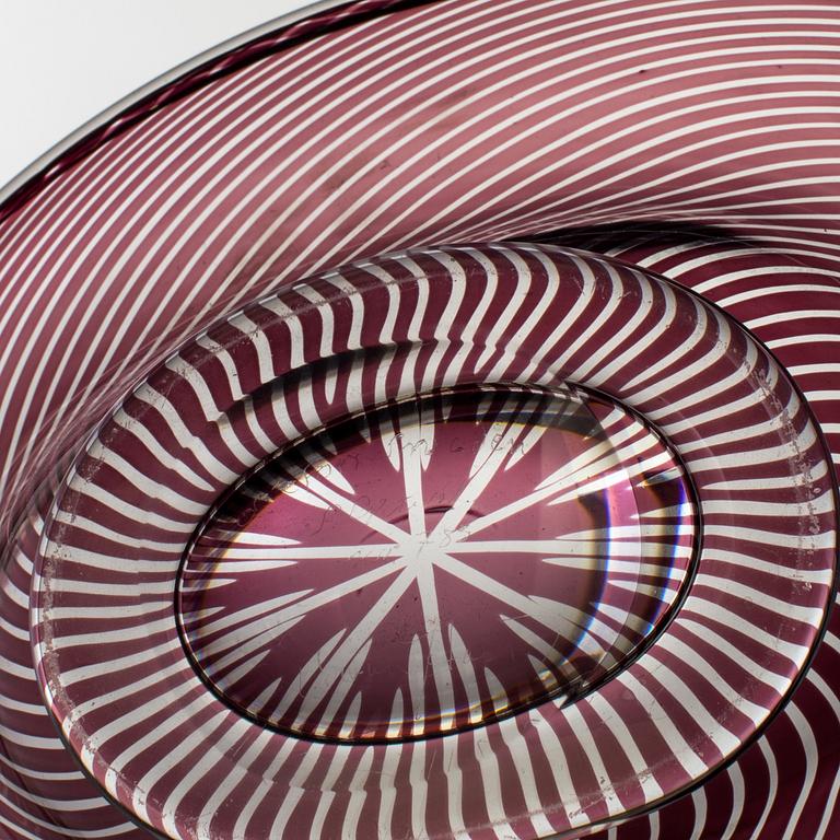 EDWARD HALD, skål, Slipgraal, Orrefors 1947.