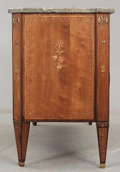 A Gustavian commode by N P Stenström, master 1781.