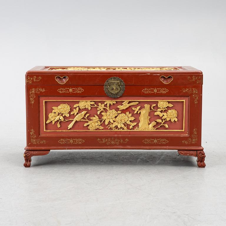 Kamferkista, Kina, 1900-tal.