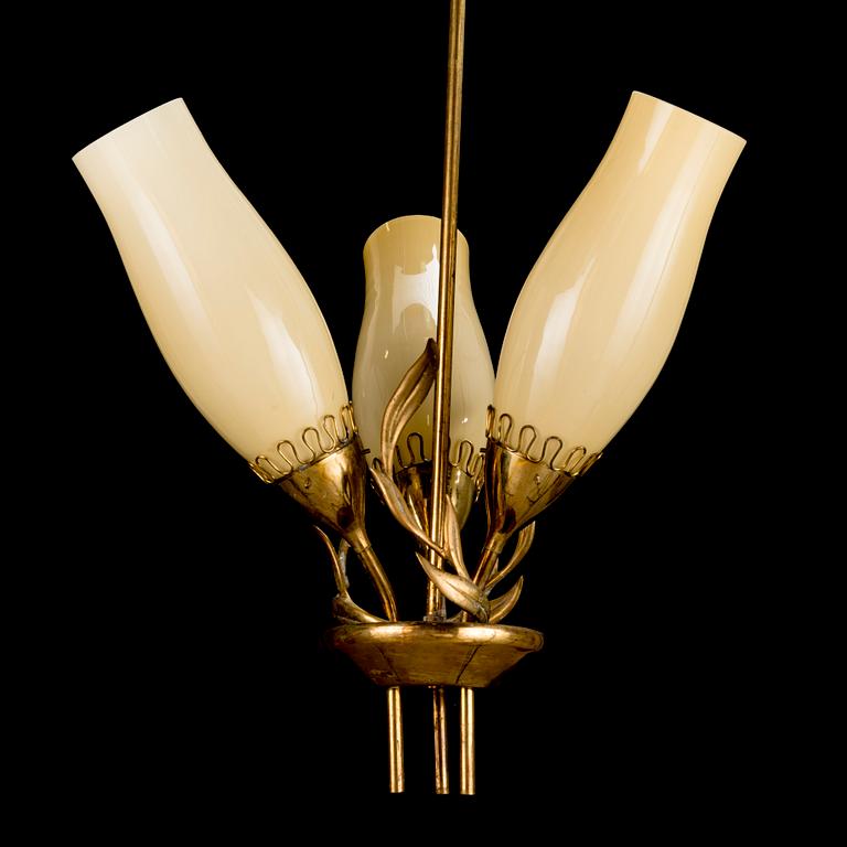 MAURI ALMARI, a mid 20th century, '71020' chandelier for Idman.