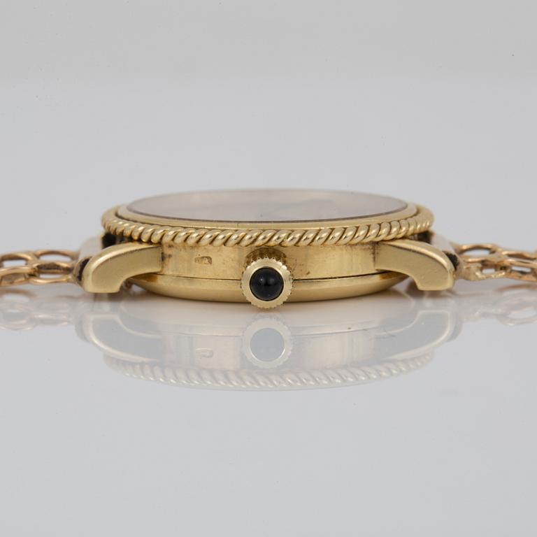 ARMBANDSUR, dam, Longines, Schweiz, 1900-talets andra hälft, 18K guld.