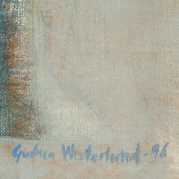 GUDRUN WESTERLUND, olja på duk, signerad och daterad -96.