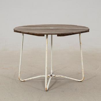 Artur Lindqvist trädgårdsgrupp 4 dlr "Soffa 3" och karmstolar  "A 2" 1960-tal.