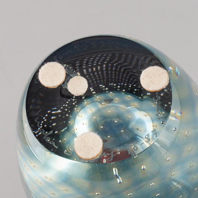 Sven Palmqvist, a 'Kraka' glass vase, Orrefors.