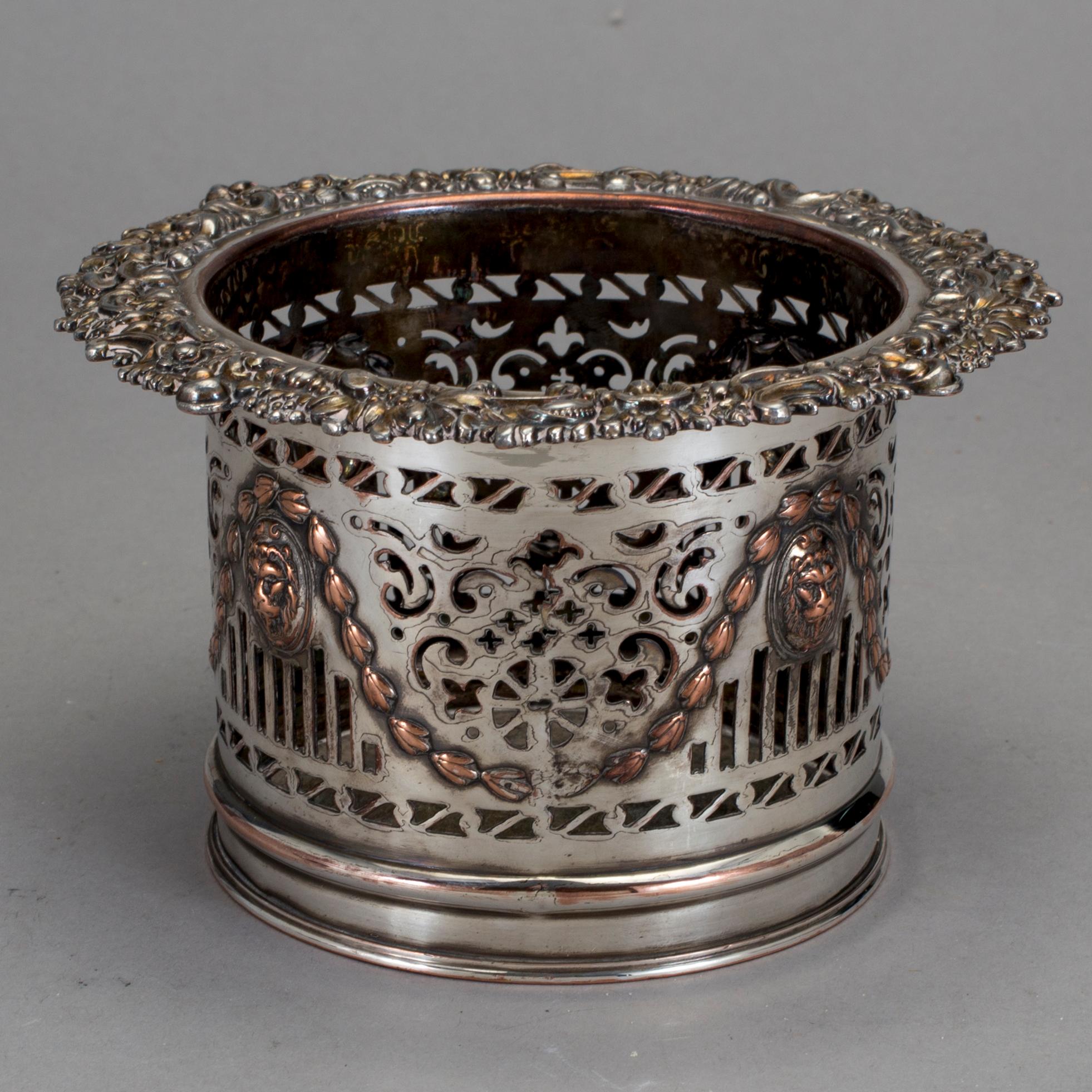 CHAMPAGNECOASTER, pläter, Empirestil, 1800/1900-tal.