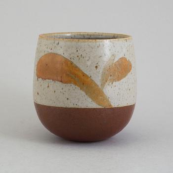 ROLF PALM, a stoneware vase from mölle, signed.