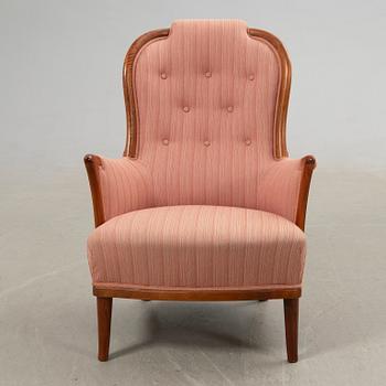 Carl Malmsten, armchair, "Our Lady", O.H. Sjögren, 1983.