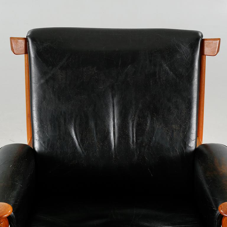 An 1960s armchair named "Bwana", made by France and Son in Denmark,