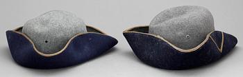 LANDSTORMSHATTAR, 2 stycken, Sverige, m/1907 samt m/1910.