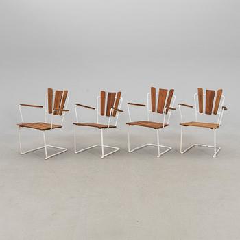 Garden Furniture 5 pcs Mid-20th Century.