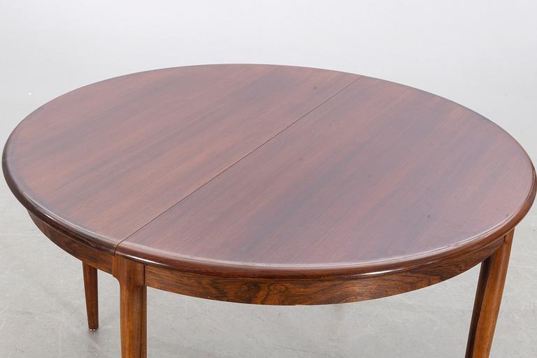 MÖLLER MODELS, matbord, palisander, 1960-tal, Cites-intyg medföljer.