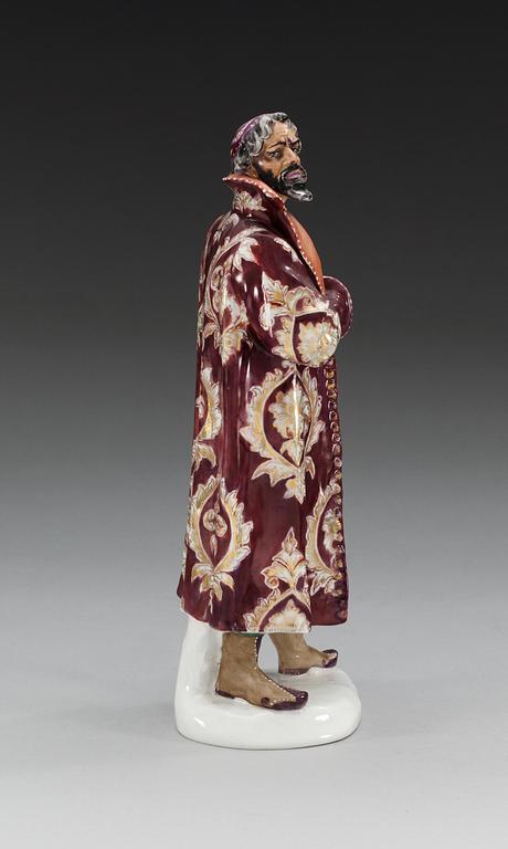 A Russian figure of Fedor Shaliapin, 20th Century.