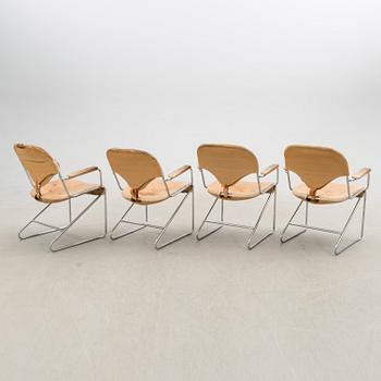 Sam Larsson, karmstolar, 4 st, "Sam", Dux, 1980-tal.