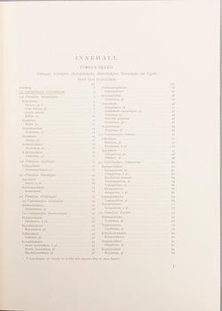 BOK, 3 vol, "Svenska fåglar", von Wright, M,W & F, Handkolorerade bibliofilutgåva, numerad nr 5, 1925.