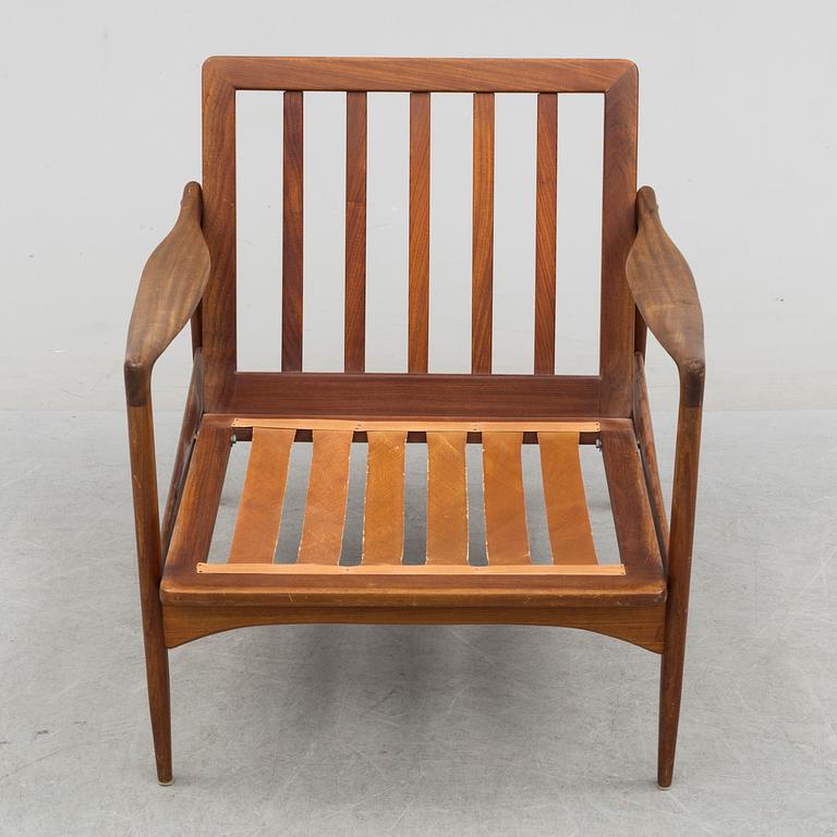 IB KOFOD LARSEN, fåtöljstomme, "Kandidaten", OPE möbler, 1960-tal.