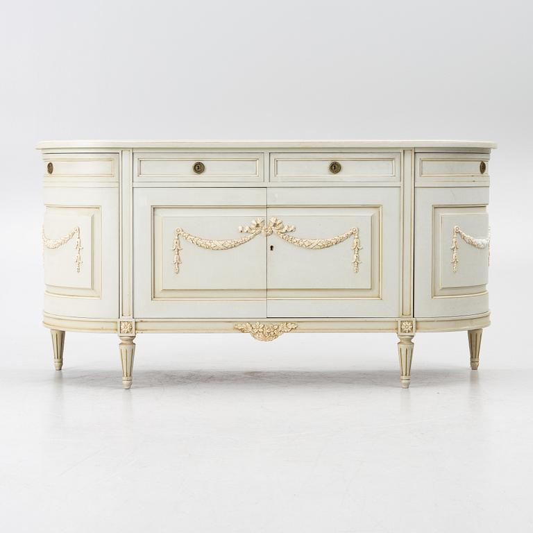 A Gustavian style sideboard, circa mid-20th century.