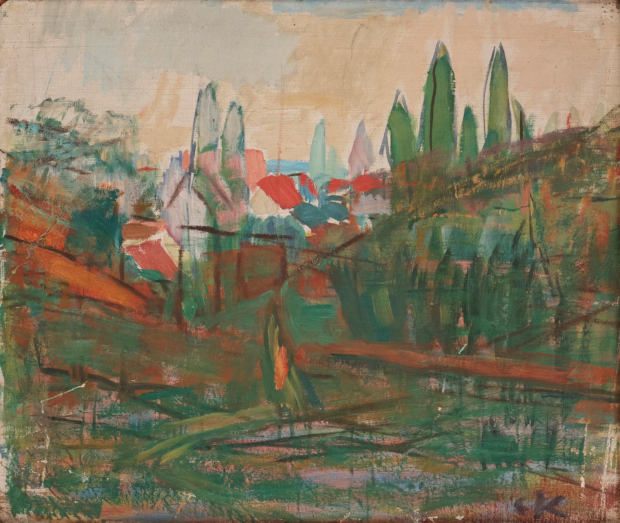 Carl Kylberg, "Vägen till staden".