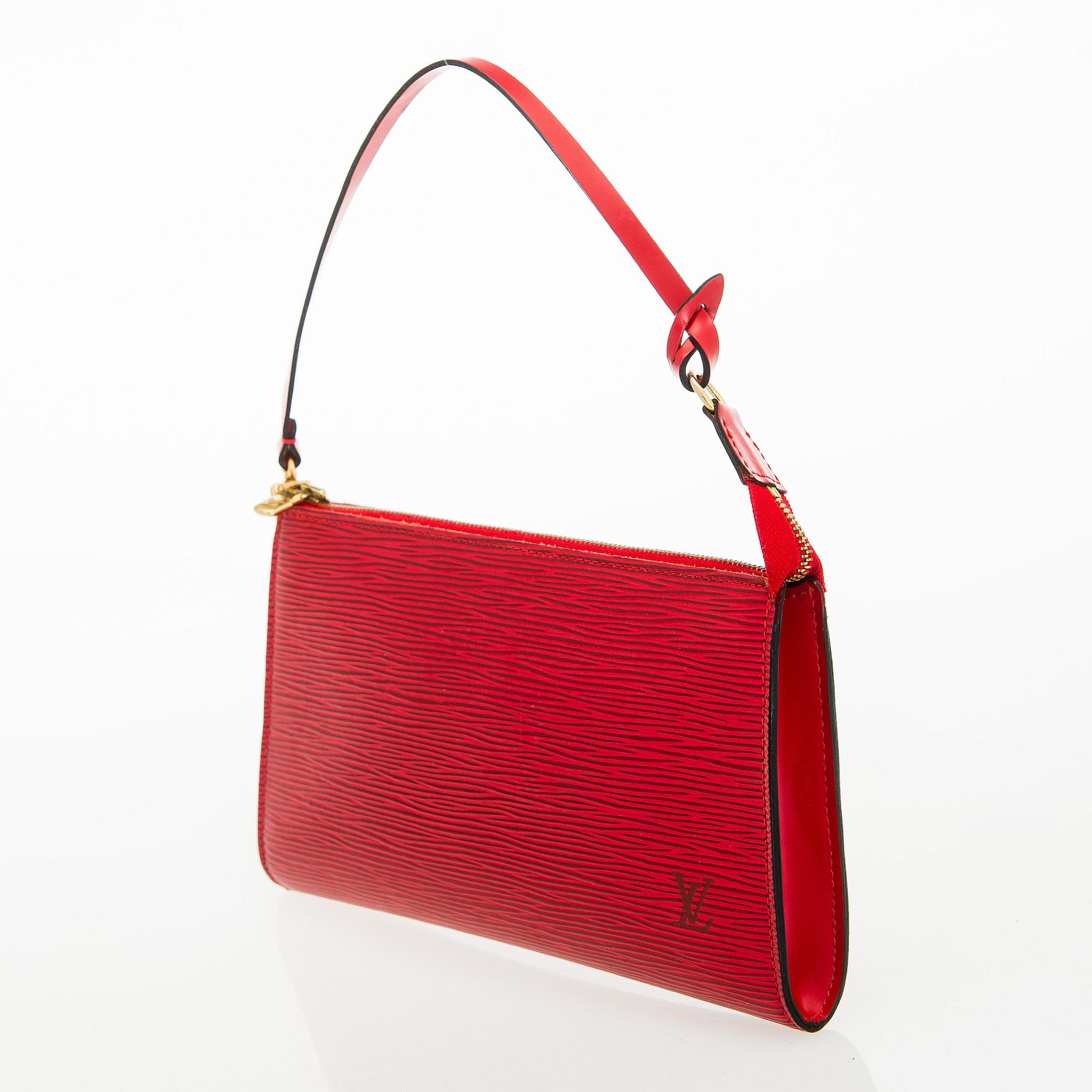 Louis Vuitton, an Epi leather 'Pochette' bag.