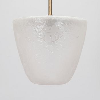 A mid-20th century pendant light.