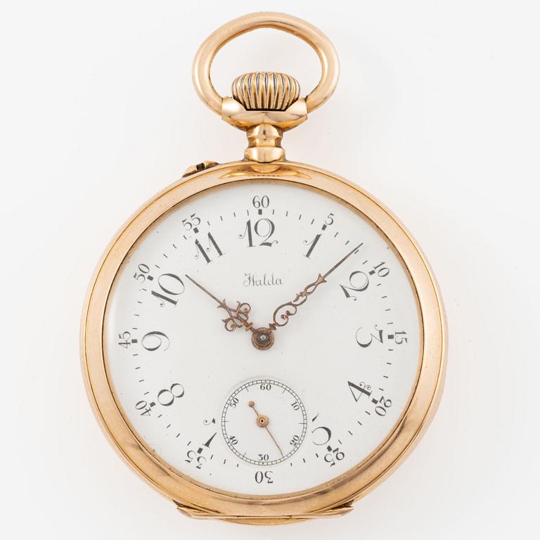 Halda, ladie's pocket watch, 40 mm.