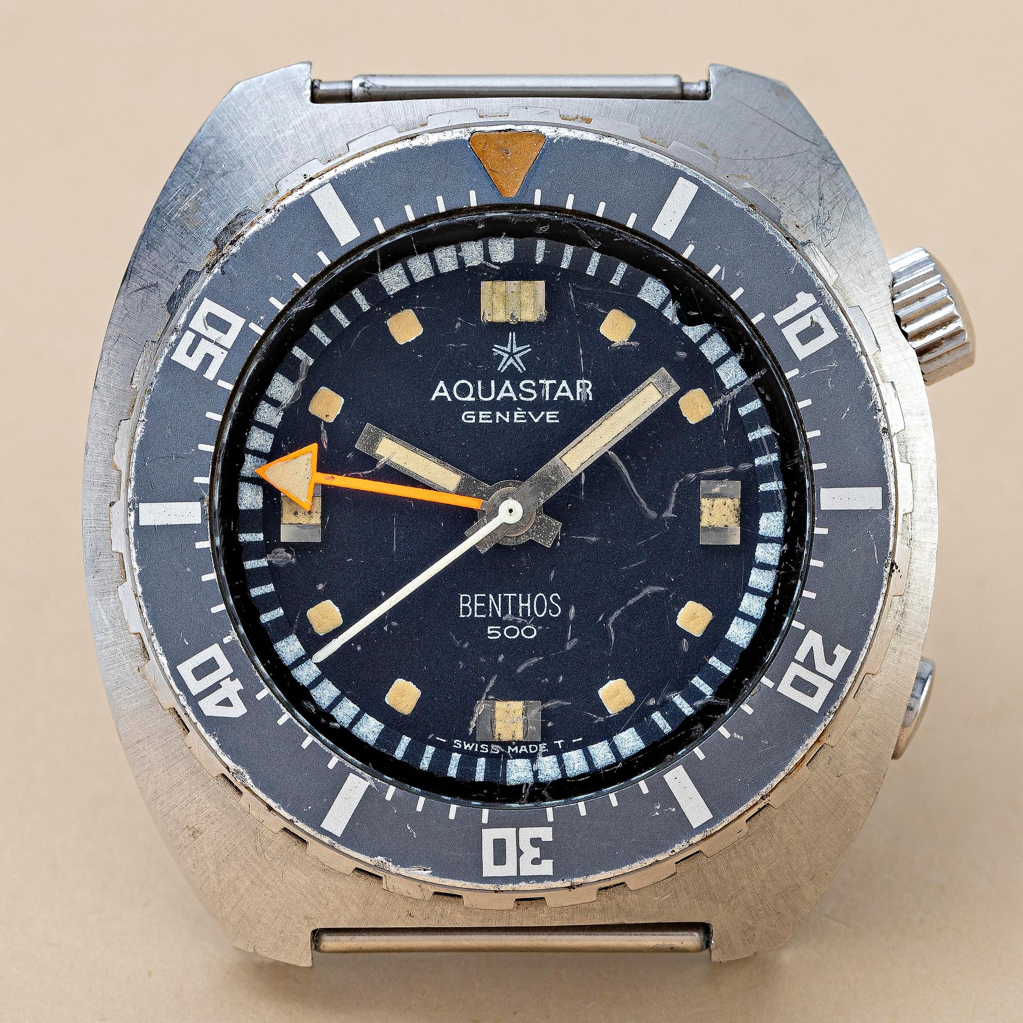 Aquastar, Genève SA, Benthos 500, ca 1975.