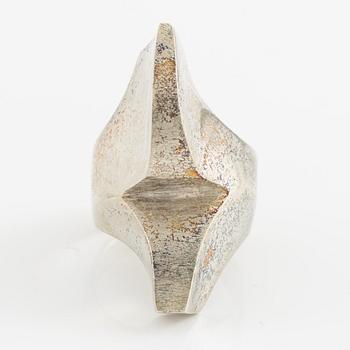 Jan-Christer Lundqvist, ring, silver, Skövde 1997.