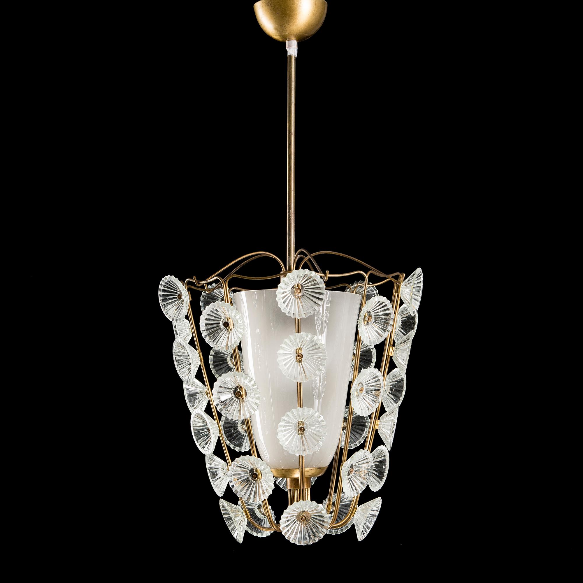 LISA JOHANSSON-PAPE, taklampa, model 1304, Stockmann Orno, 1950-tal.