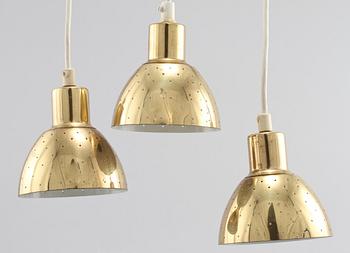 FÖNSTERLAMPOR, 3 st, Hans-Agne Jakobsson, Markaryd, 1900-talets andra hälft, höjd ca 11 cm.