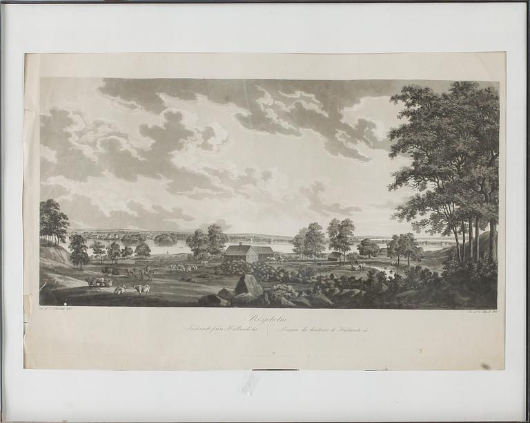 KOPPARSTICK 5 st, 1800-tal.
