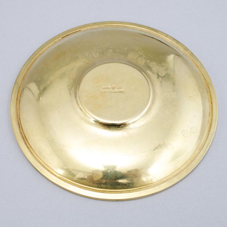 Five silver plates by Ilias Lalagounis, Greece.
