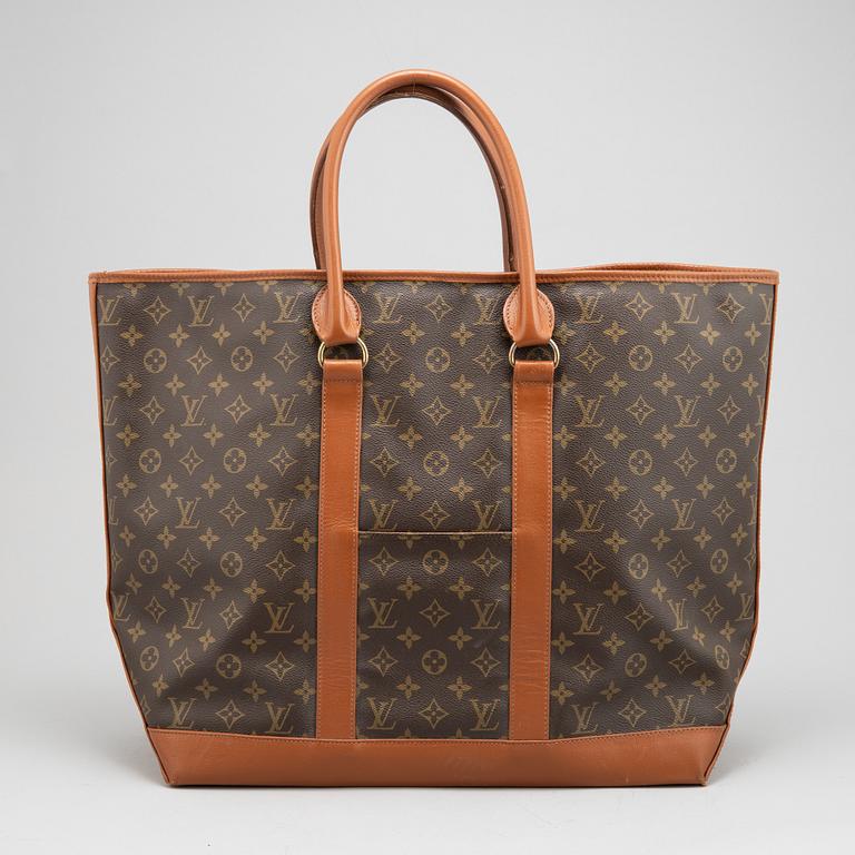 Louis Vuitton, a monogram canvas tote bag, 1970's.