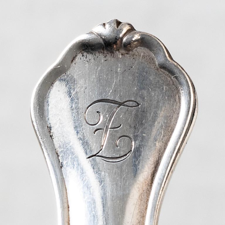 A Swedish silver cutlery, model 'Hansa', including with mark of H Andersson Juvelerare, Gothenburg 1936 (39 pieces).