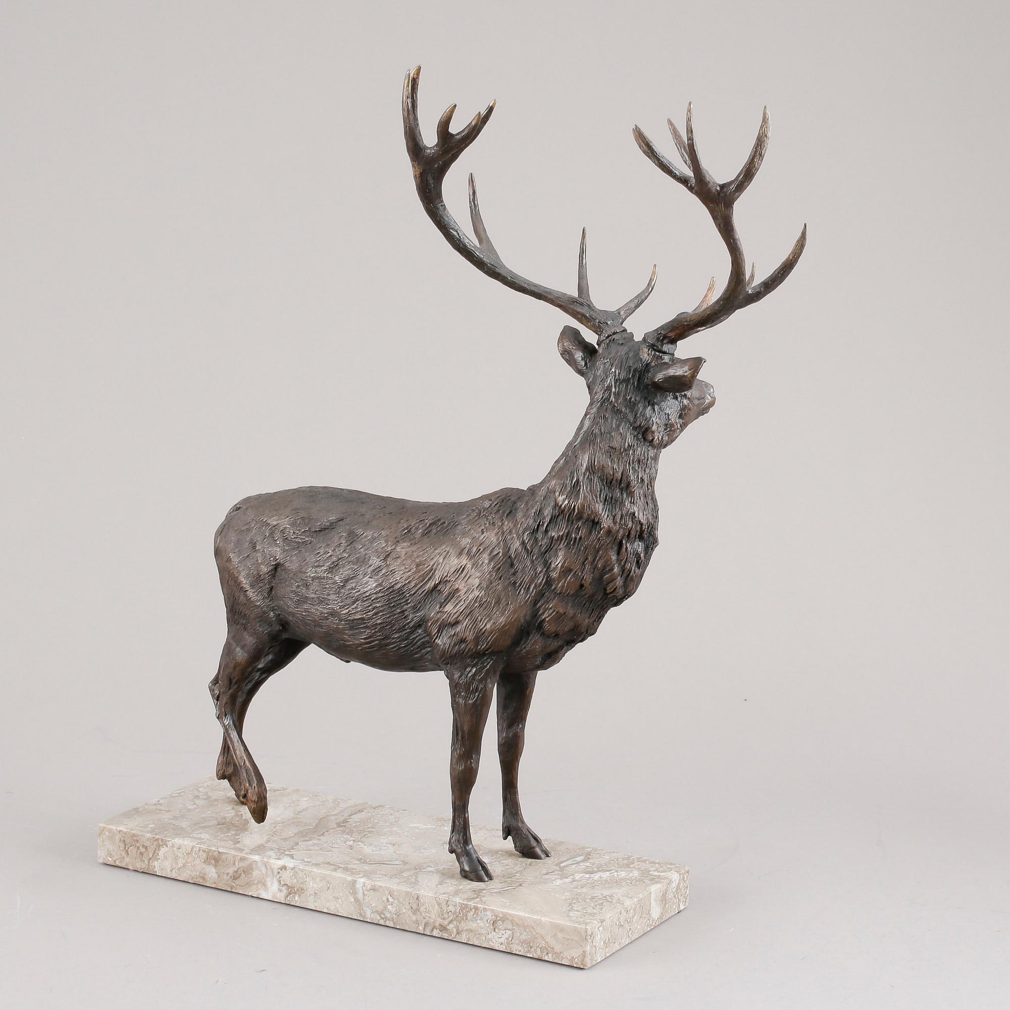 RICK LEWIS, skulptur, brons, numrerad 101/500.