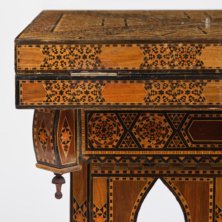 Spelbord, Damaskus Syrien, omkring år 1900.