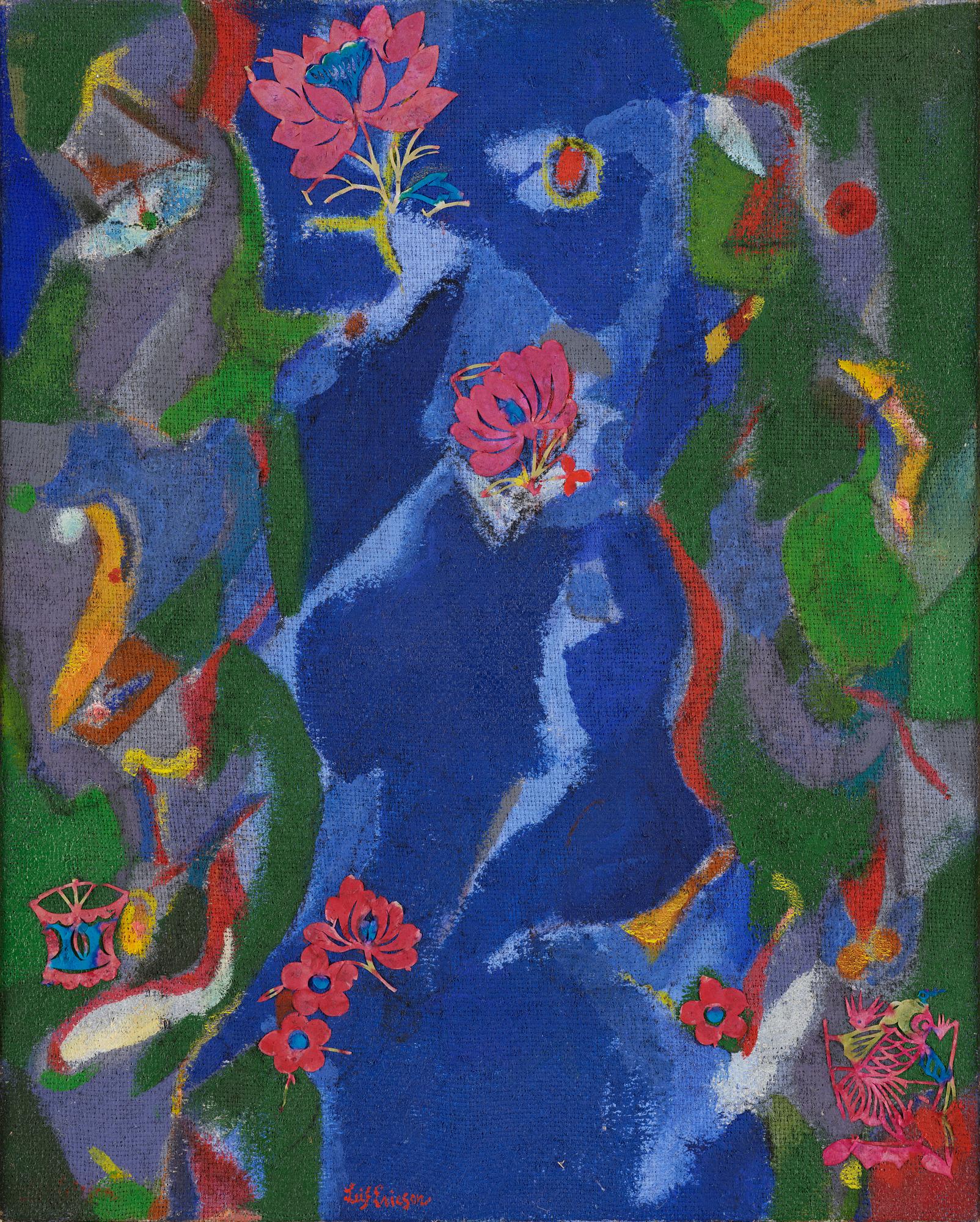 Leif Ericson, "Saxduell".